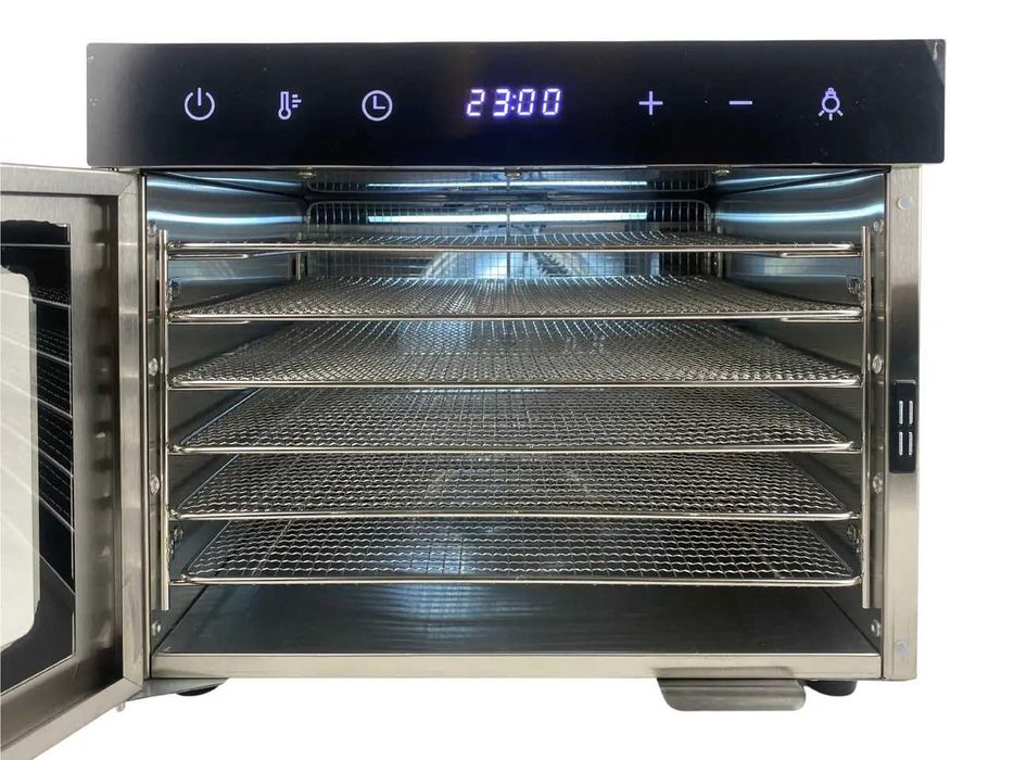 Дегідратор професійний Tekhniko DH-06H-SS нержавіюча сталь (6 лотків)