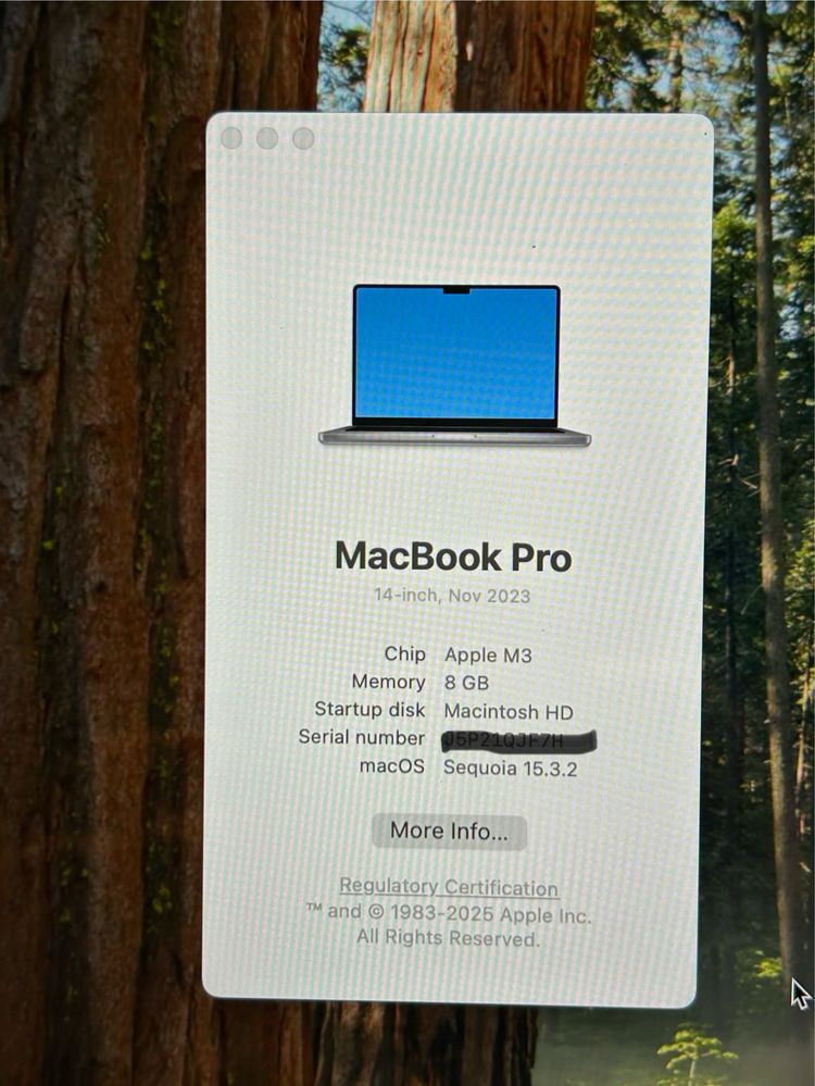 Macbook Pro 14 M3