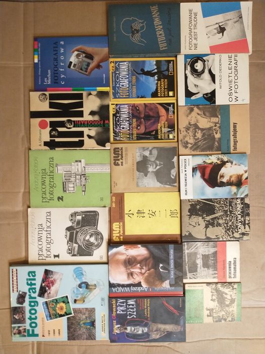 17 książek fotografia, film, nagrywanie, zdjęcia, Wajda 

Fotografia