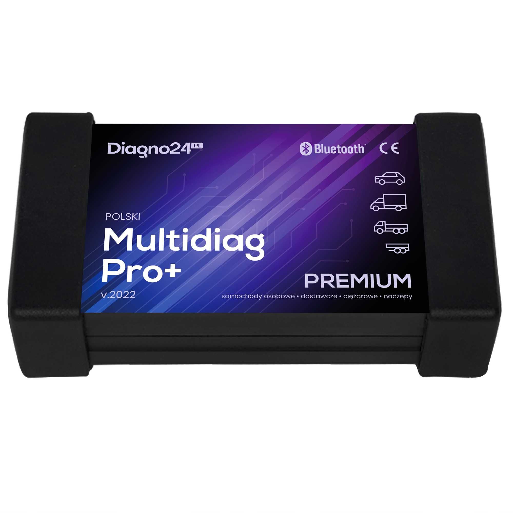 ZESTAW DIAGNOSTYCZNY do Aut OSOBOWYCH Multidiag Pro+ Autocom Delphi
