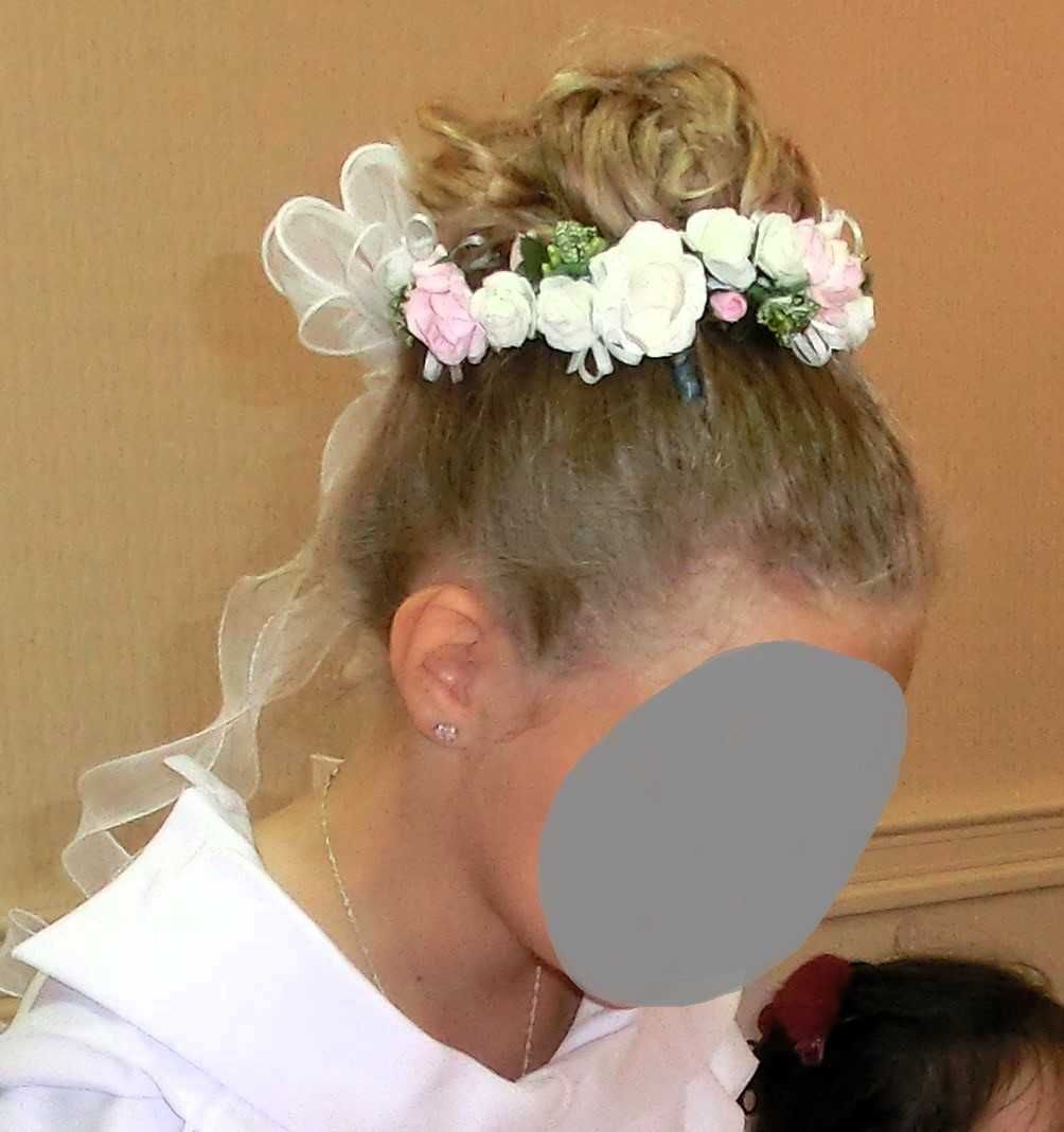 Komplet dodatków I-komunijnych dla dziewczynki