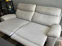 Sofá de 3 lugares reclinavel + sofá de 2 lugares