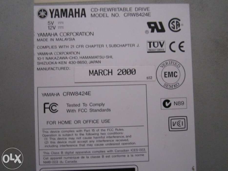 Leitor CD-RW Impecavel