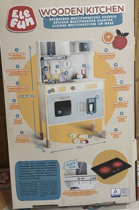Кухня дитяча, деревʼяна кухня, іграшкова кухня