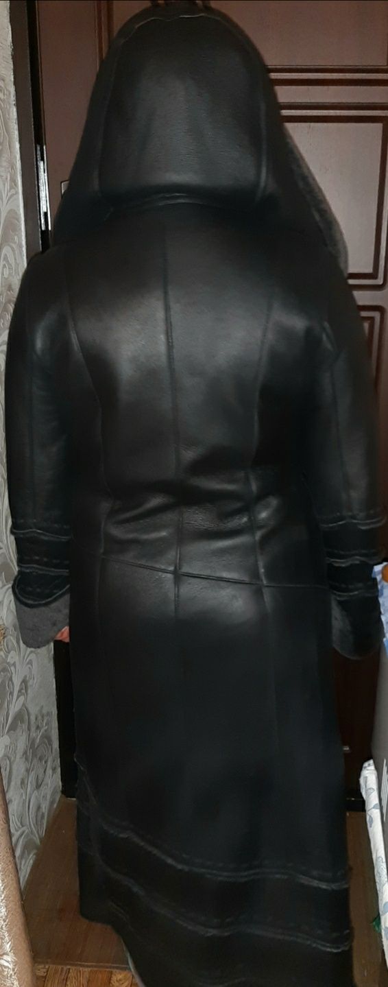 Женская дубленка пальто
