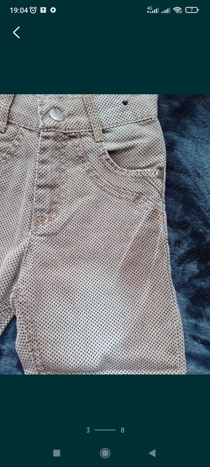 Штани брюки нарядні коттонові як нові для хлопчика 5-6 років та 7-8 ро