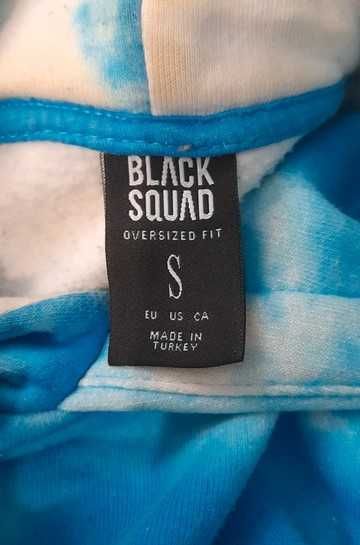 Bluza z kapturem Black Squad- S