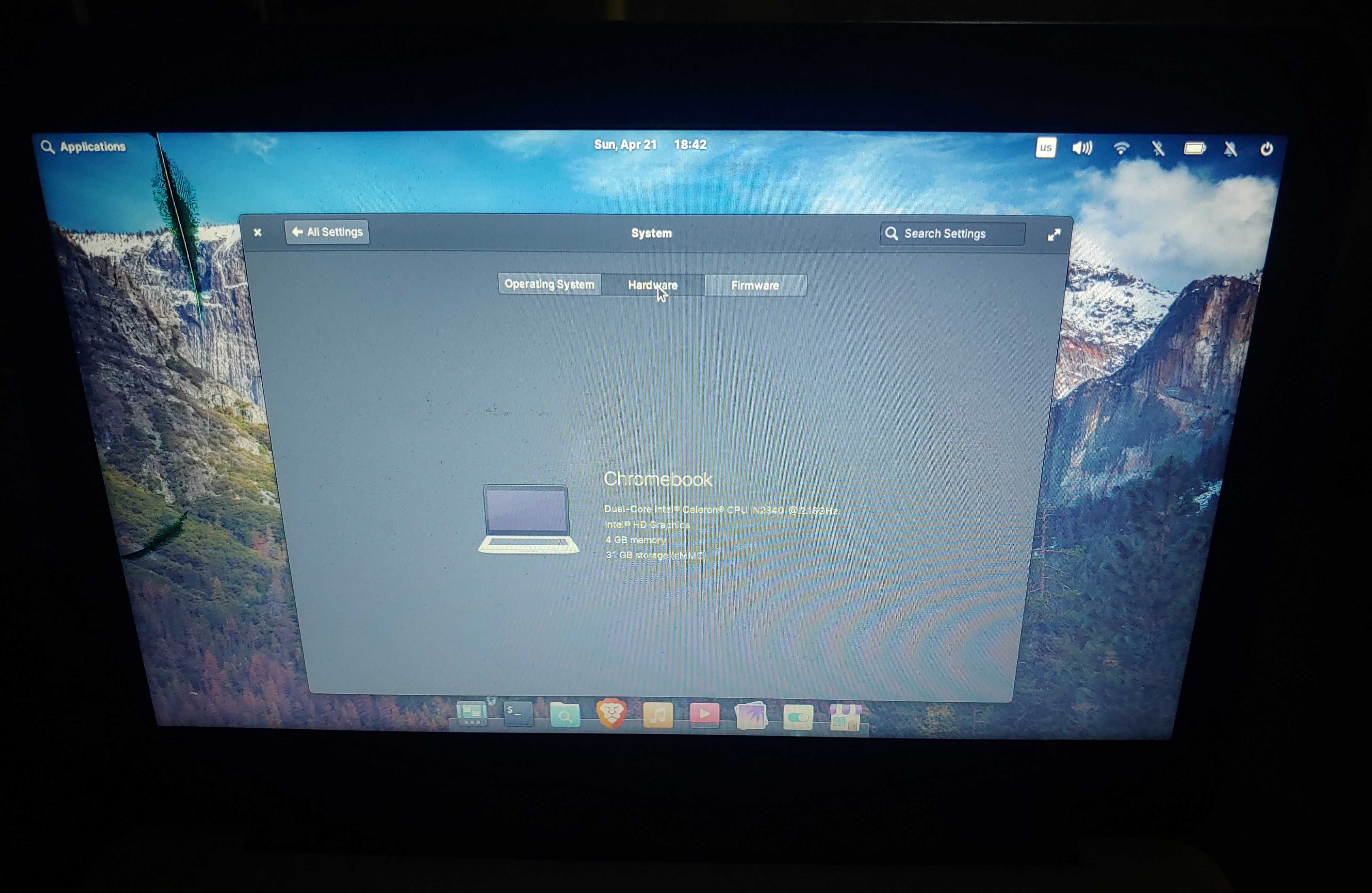 HP ChromeBook G4 14 2.16GHz 4Gb 32Gb з Win11 і Ubuntu на борту