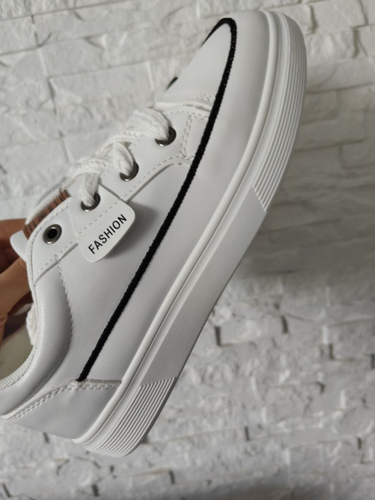 Trampki białe 40 sneakersy