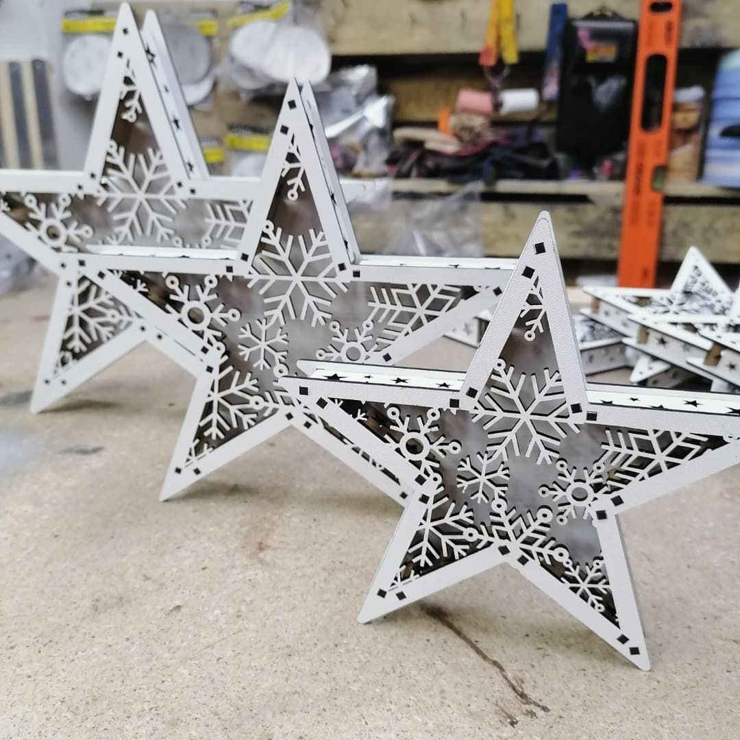 Новогодние игрушки, подарки, деревянные игрушки, лазерная резка