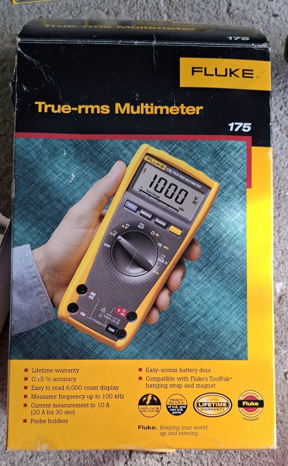 Multimetro fluke novo