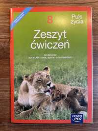 Puls życia. Zeszyt ćwiczeń do biologii dla klasy 8