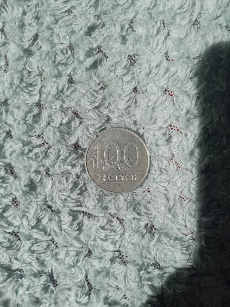 Moneta 100 złote-1990