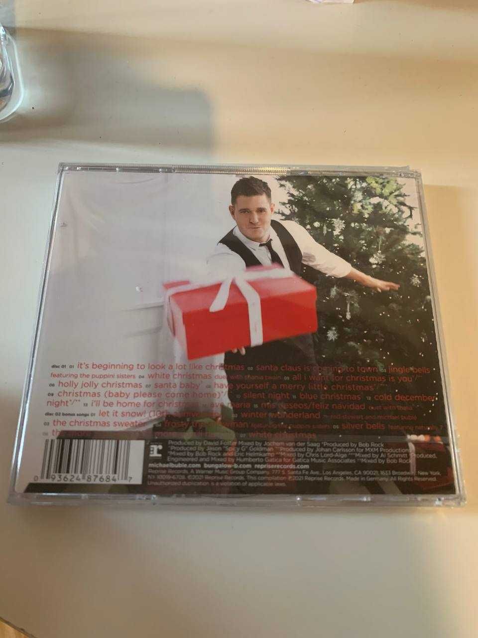 Nowa zapakowana płyta Michael Buble christmas delux edition (folia)