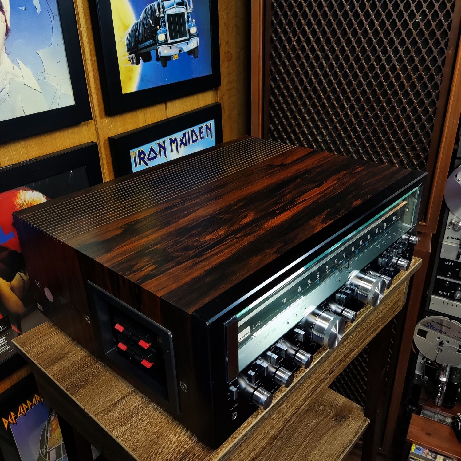 Amplituner Sansui PURE POWER DC stereo receiver G-971 G-9000 Monster