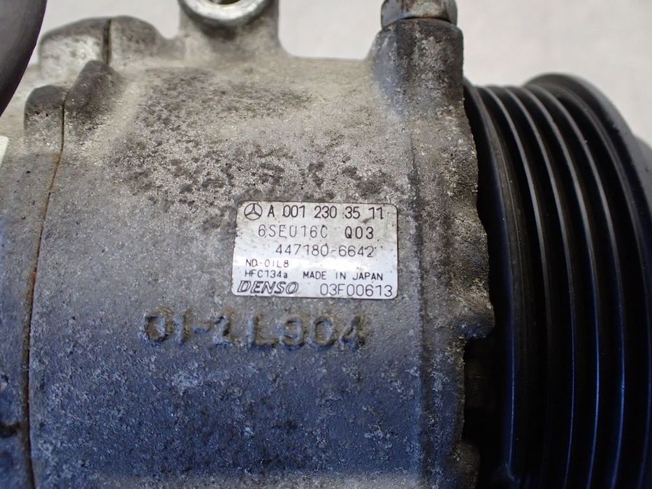 SPRĘŻARKA KLIMATYZACJI MERCEDES W169 A200 A0012303511