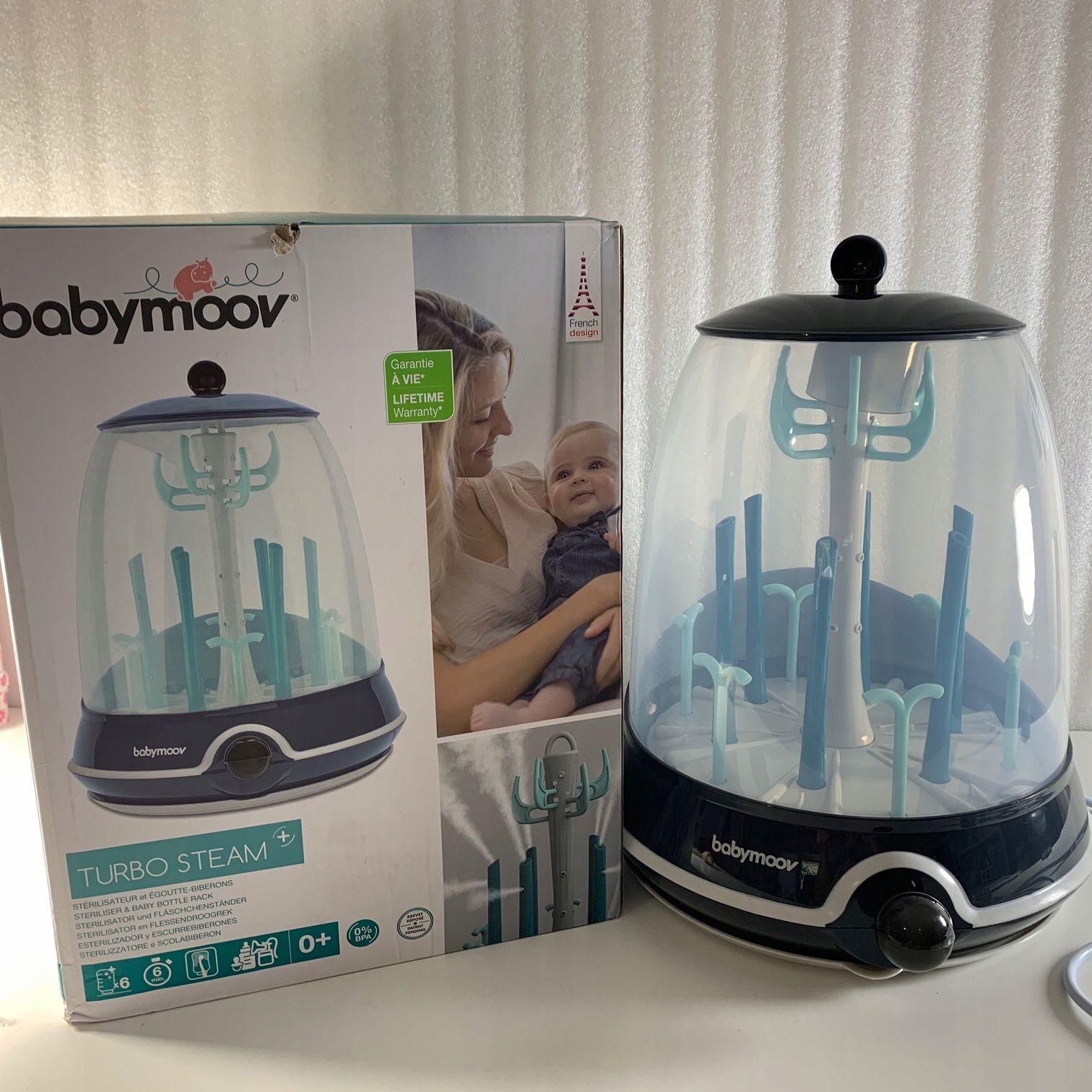 Babymoov Turbo elektryczny sterylizator Bpa free