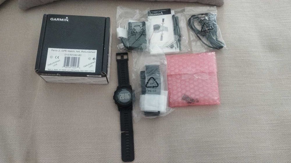Relógio Garmin Fenix 2 + Acessórios (EM CAIXA)