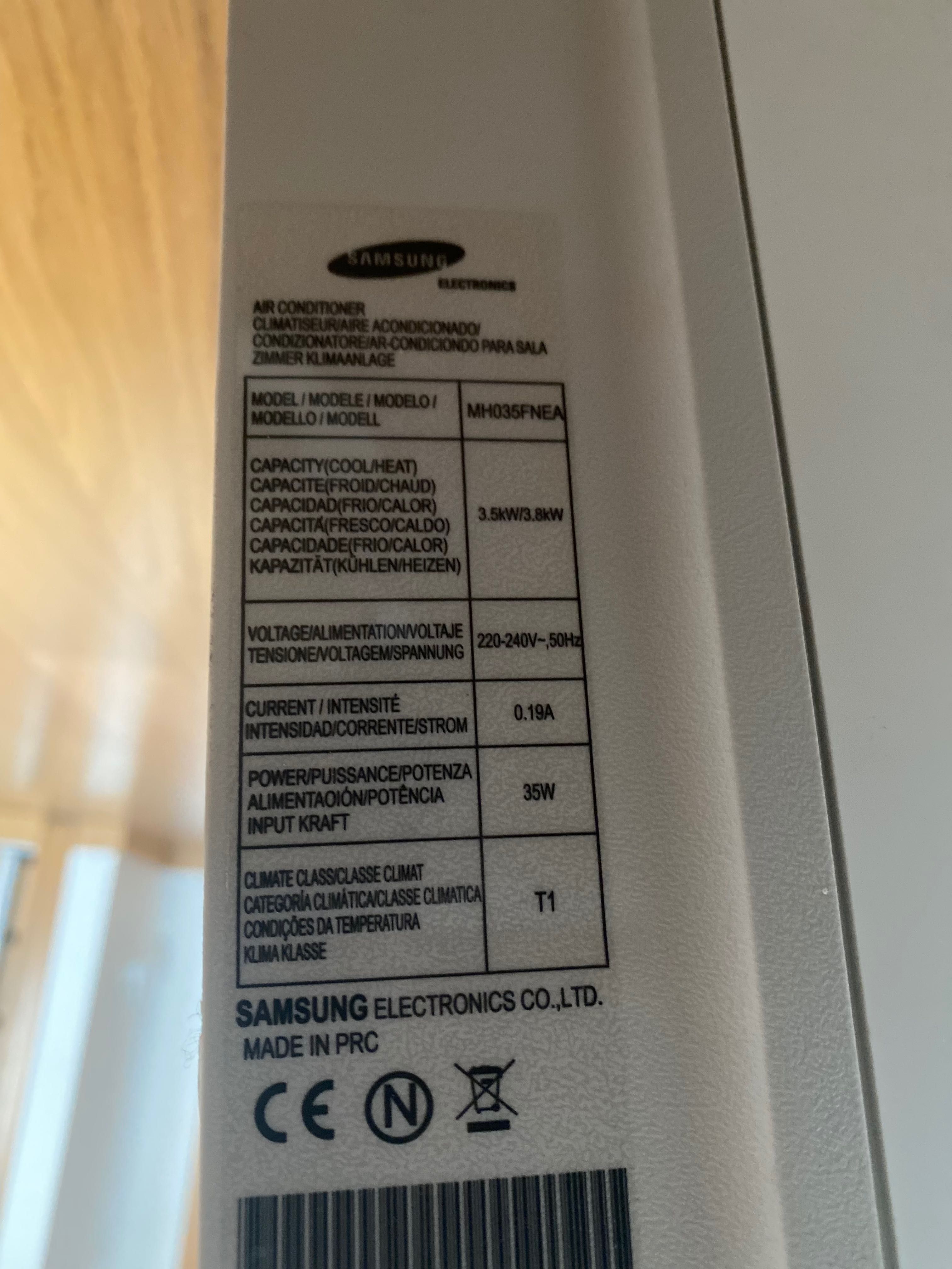 Ar Condicionado Samsung - Multisplit Inverter MH035FNEA