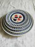 Jogo de 4 pratos decorativos em porcelana chinesa