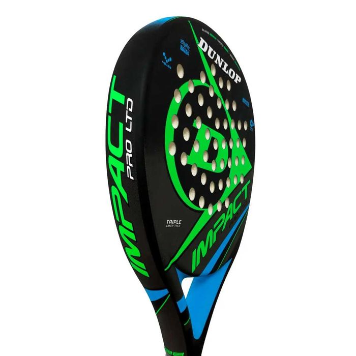 Raquete Padel Dunlop Impact Pro LTD – Como Nova + Bolas OFERTA