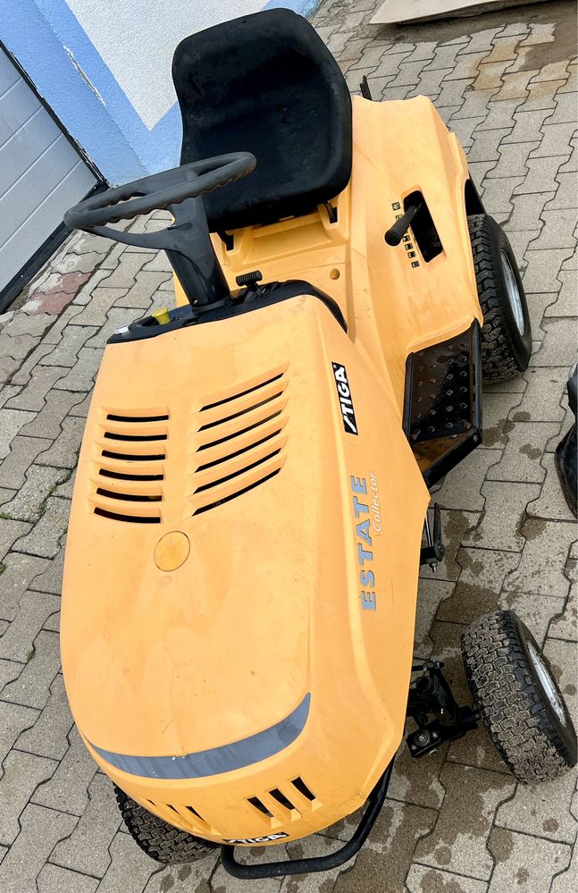 Traktorek Kosiarka Stiga Estate z koszem manual kosisko wyrzut CZĘŚCI