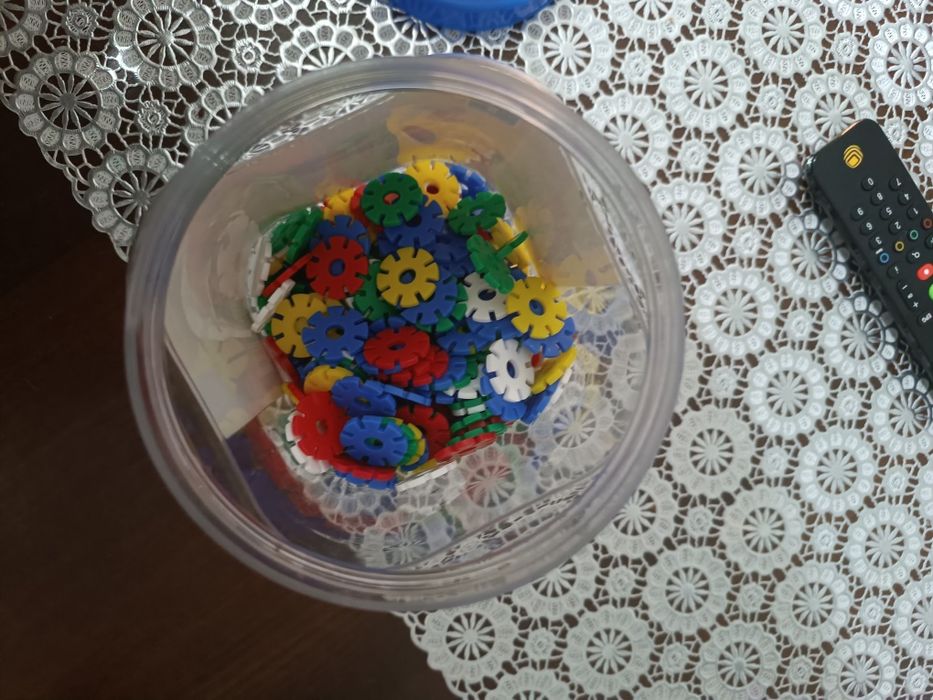 Klocki Stecki Kolorowe