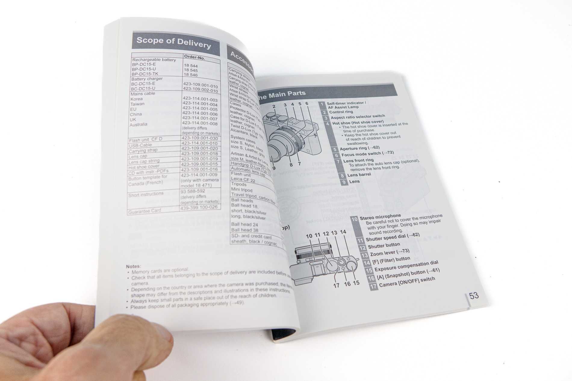 Manual de utilizador Leica D-LUX (Type 109)
