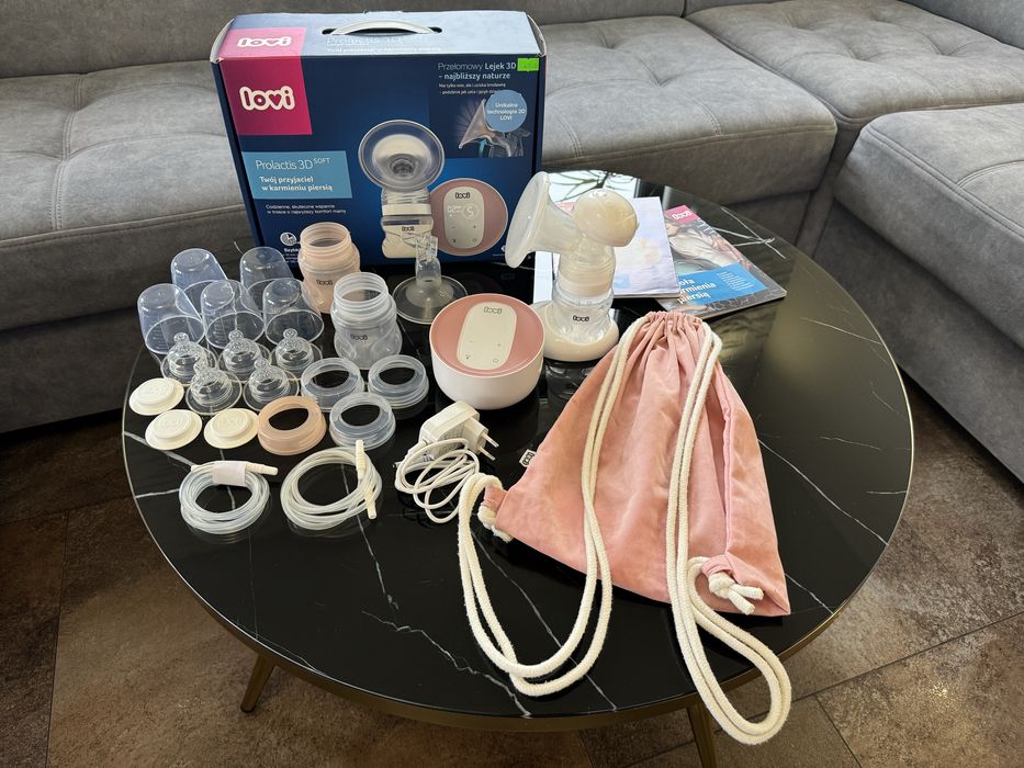 Laktator LOVI Prolactis 3D SOFT jak nowy + dużo GRATISÓW