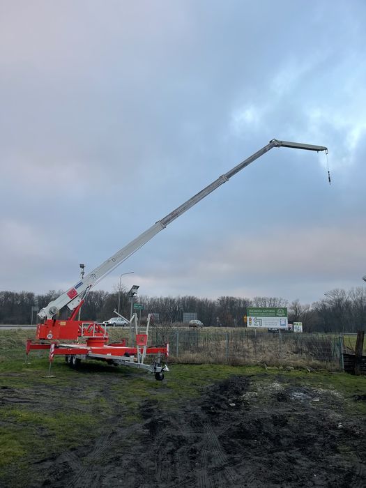 Żuraw ciesielski dźwig dekarski Klaas K 20-30 TS super stan