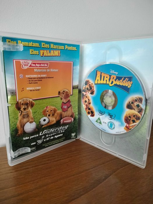 Filme DVD: Air Buddies Missão Salvar os Pais