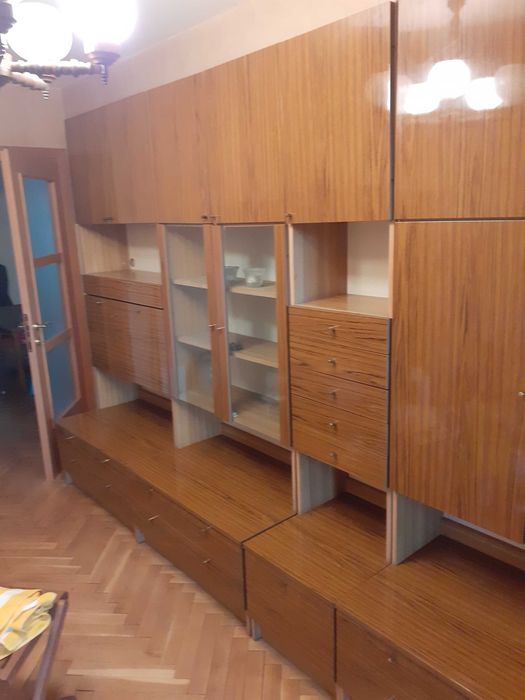 Meblościanka wysoki połysk PRL