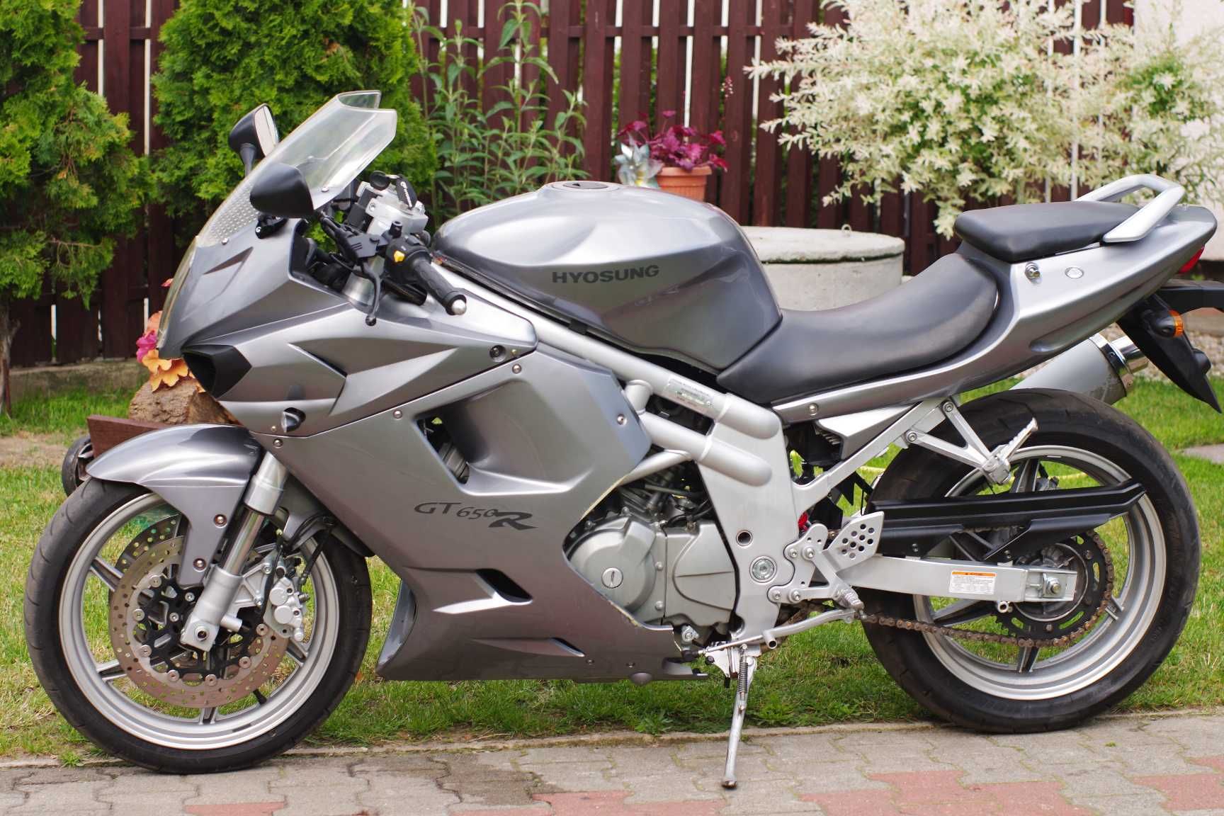 Hyosung gt650r 2008rok gt 650 NIEMCY BEZWYPADEK sv raty kredyt