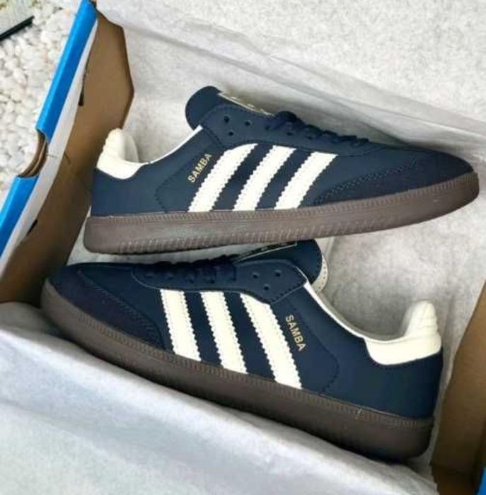 Sneakersy Adidas Samba granatowe modne damskie nowe buty 39