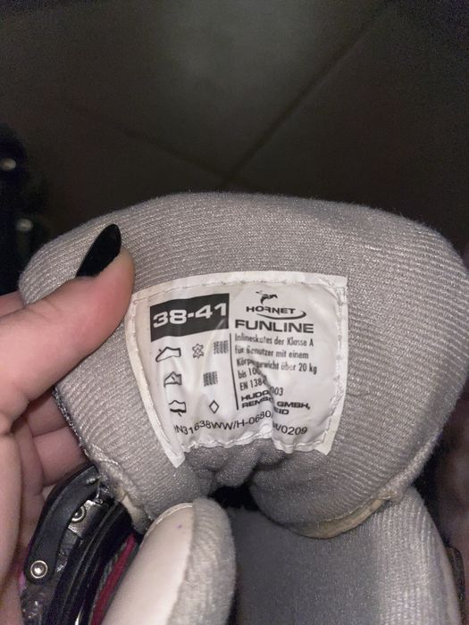 Patins em linha  tam: 38-41