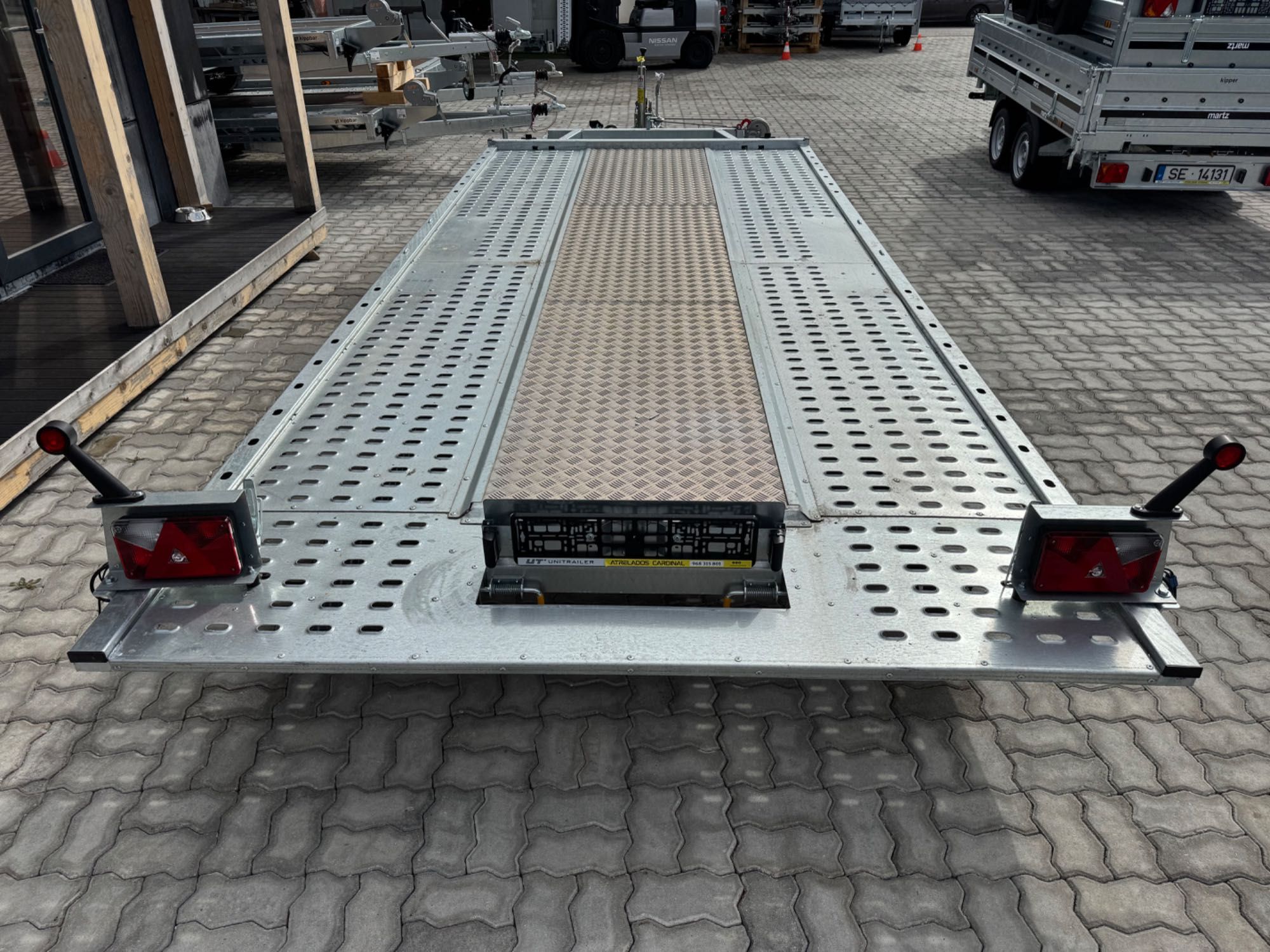 Atrelado MARTZ GT Kippbar 480/3 (3.5T) Basculante hidráulico.