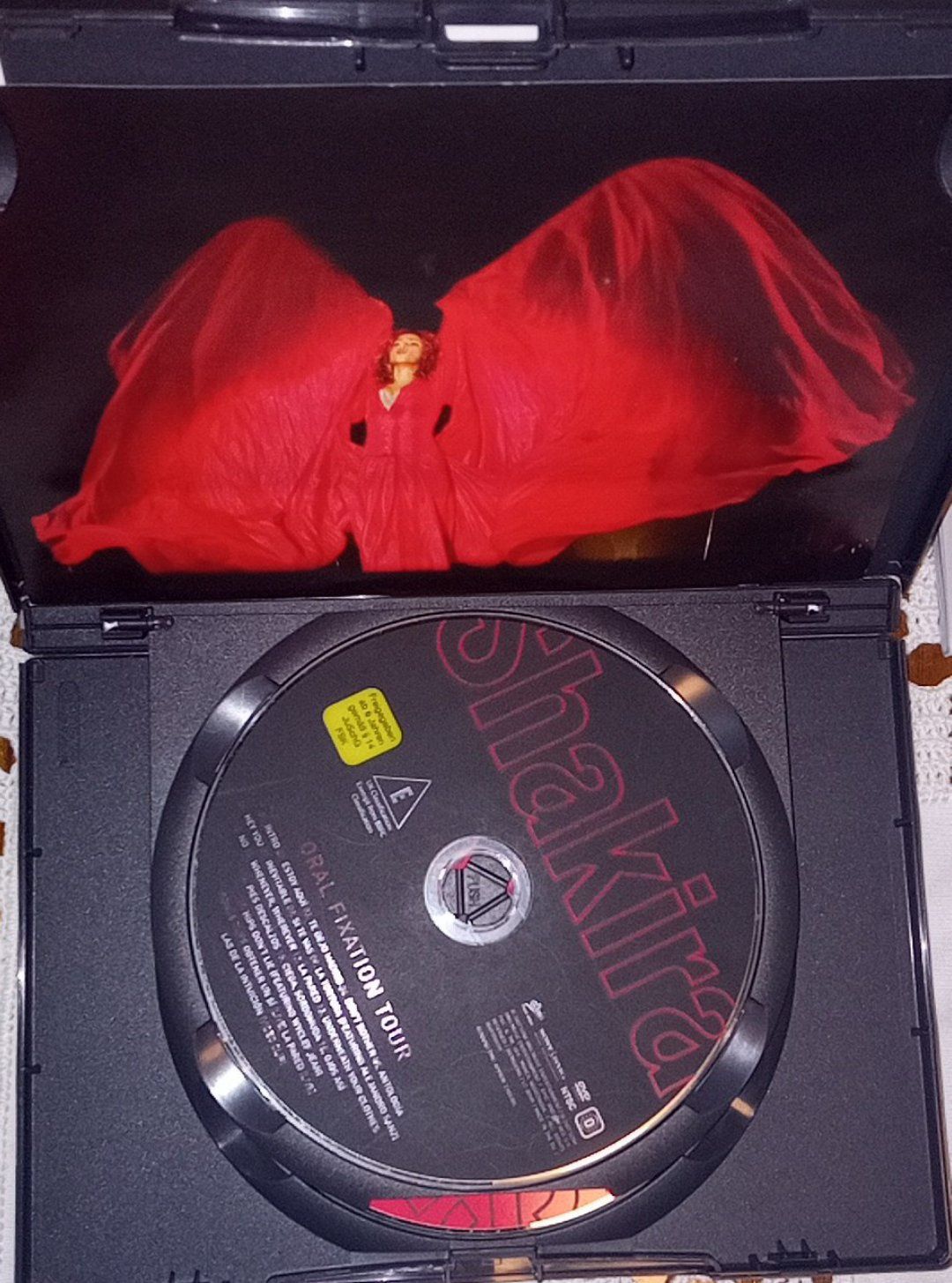 DVD+ CD Musical • Shakira-Oral Fixation Tour (2007)