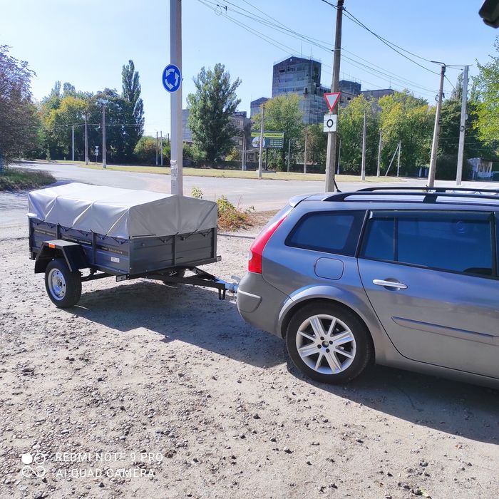 Причіп Лідер 2м, порошк фарб