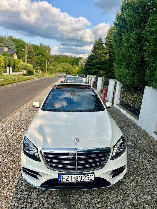 Mercedes-Benz Klasa S HeadUp Masaze Aktywne Fotele Burmester