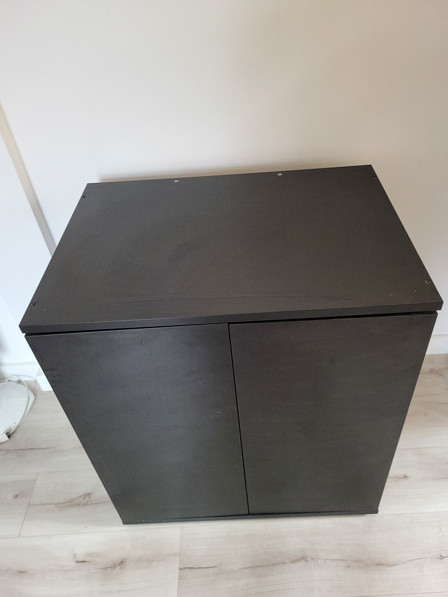 akwarium 58l +szafka i częściowe wyposażenie