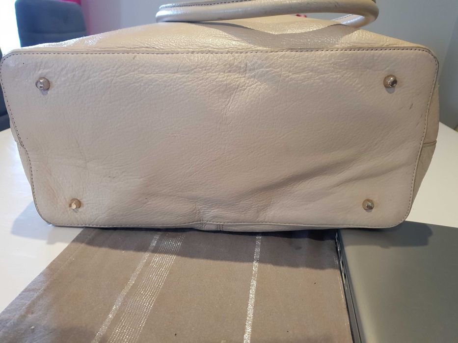 Oryginalna ponadczasowa torba DKNY,skóra naturalna