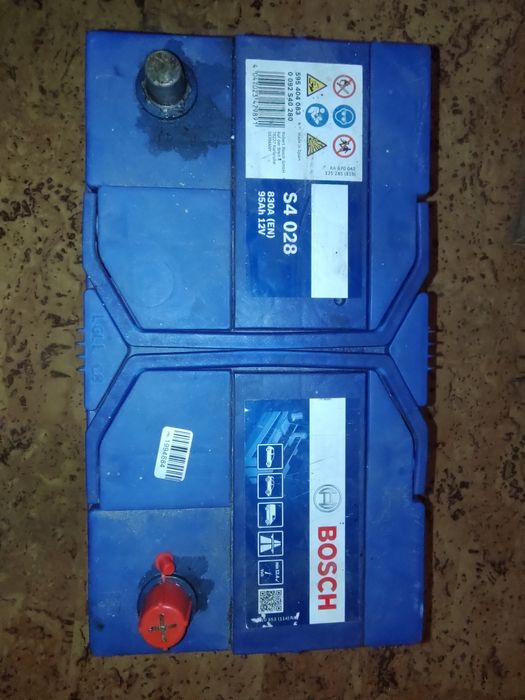 Аккумулятор кислотный Bosch 95Ah