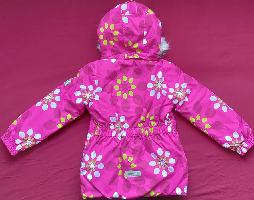 Новая зимняя куртка парка Reima Reimatec 110 +6см размер