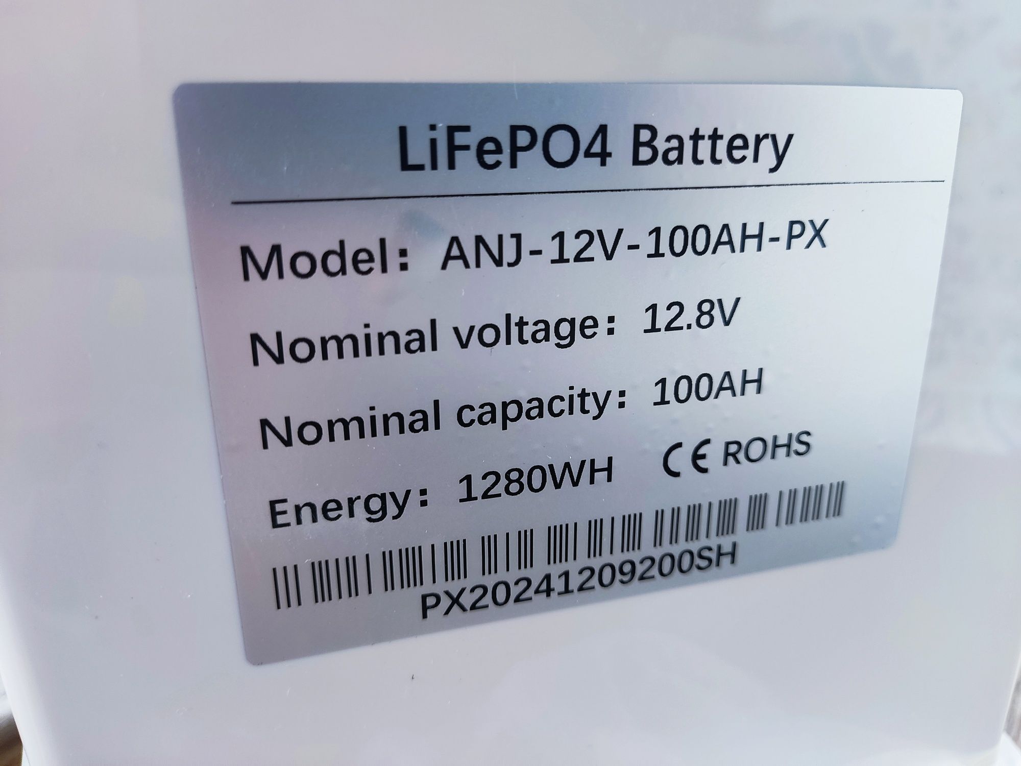 Akumulator LiFePO4 wysyłka 12V 100ah BMS NOWY ANENJI