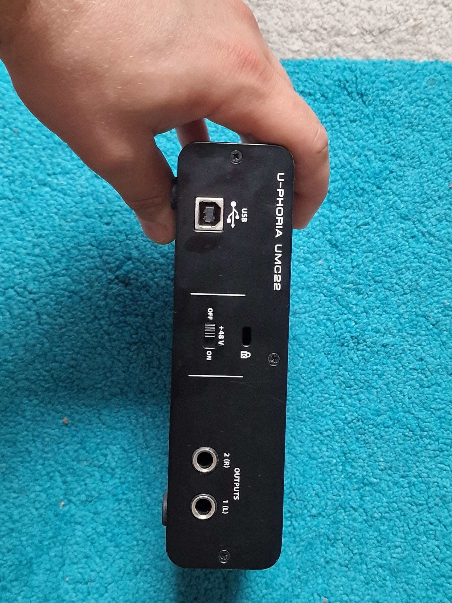 Interfejs audio behringer uphoria umc22