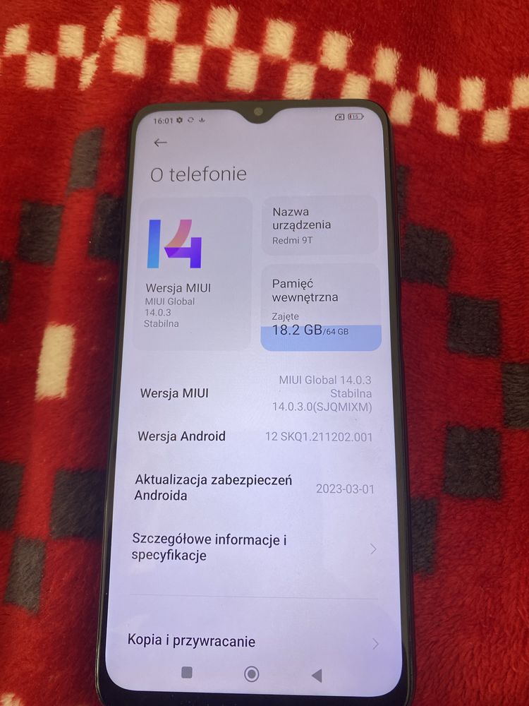 Telefon Xiomi Redmi 9T