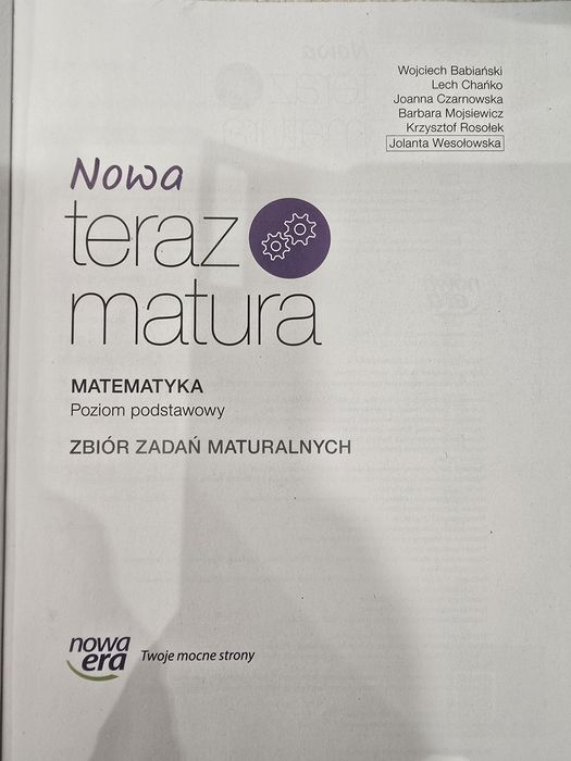 Zbiór zadań maturalnych z matematyki