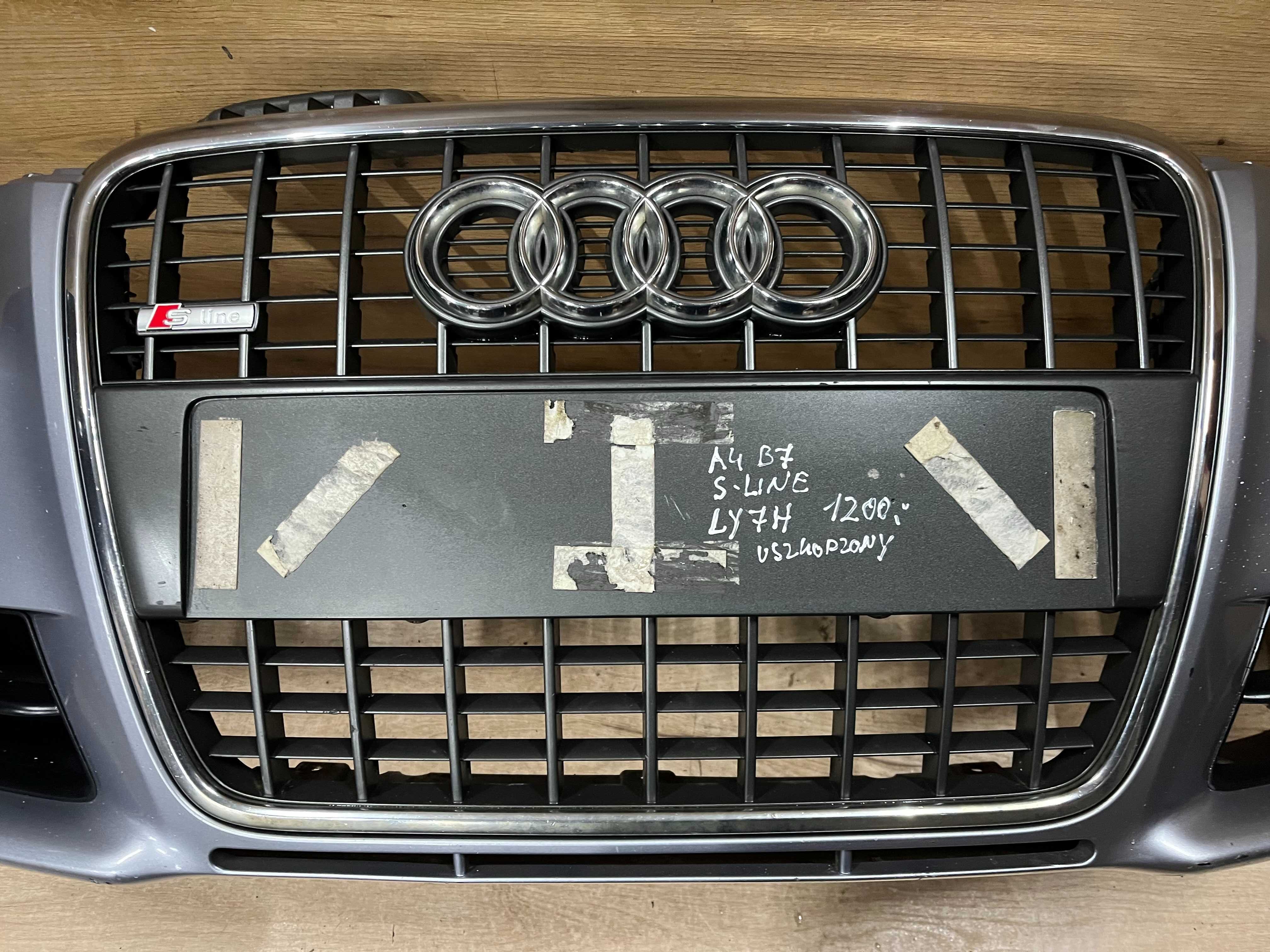 Zderzak przedni Audi A4 B7 S-Line kolor ly7h