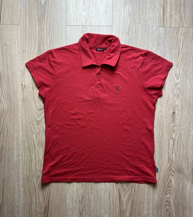 FjällRäven Vintage Koszulka Polo Gorpcore Streetwear Outdoor