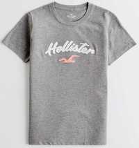 T-shirt damski Hollister Co. Applique Logo Graphic Tee size: S